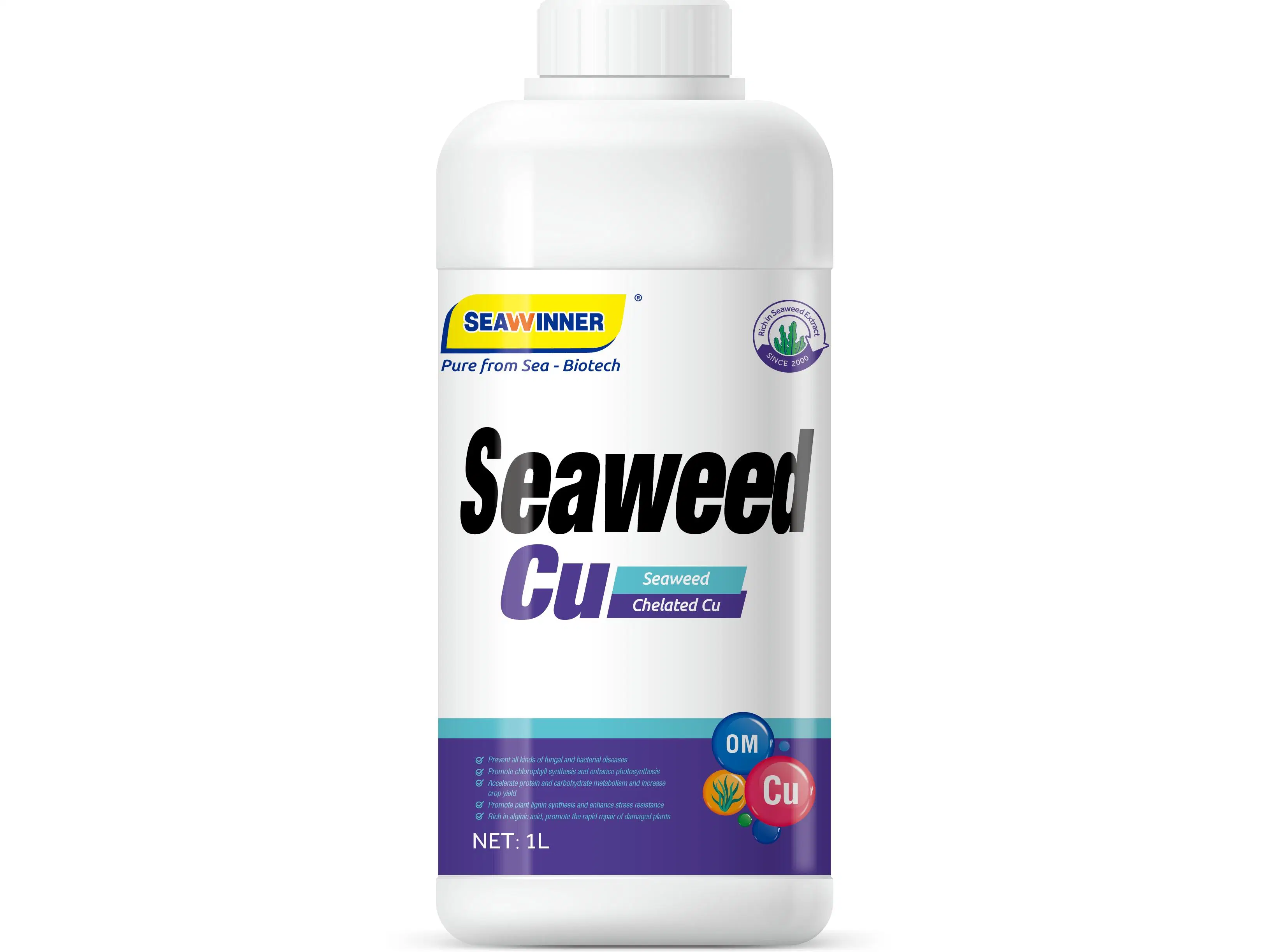 Seaweed Chelated Cu Fertilizer