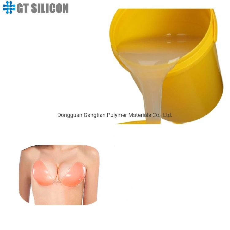 Factory Directly Soft Medical Grade RTV2 Liquid Silicone Rubber for Artificial Bra Making with Gloden Suppliers