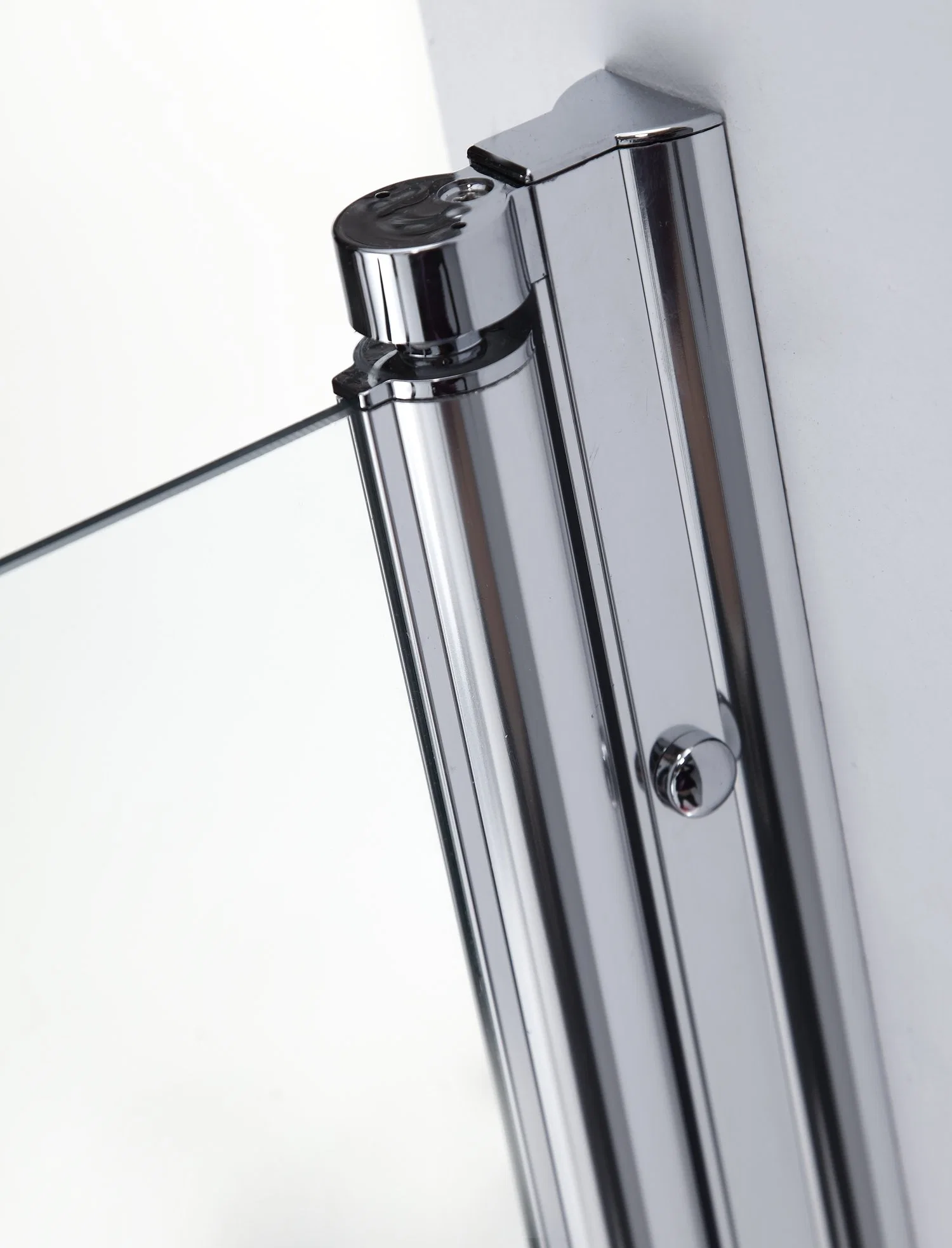 Australian Standard Wasserzeichen Badezimmer Gehäuse Kabine Scharniertür Gehärtetes Glas Einfache Dusche