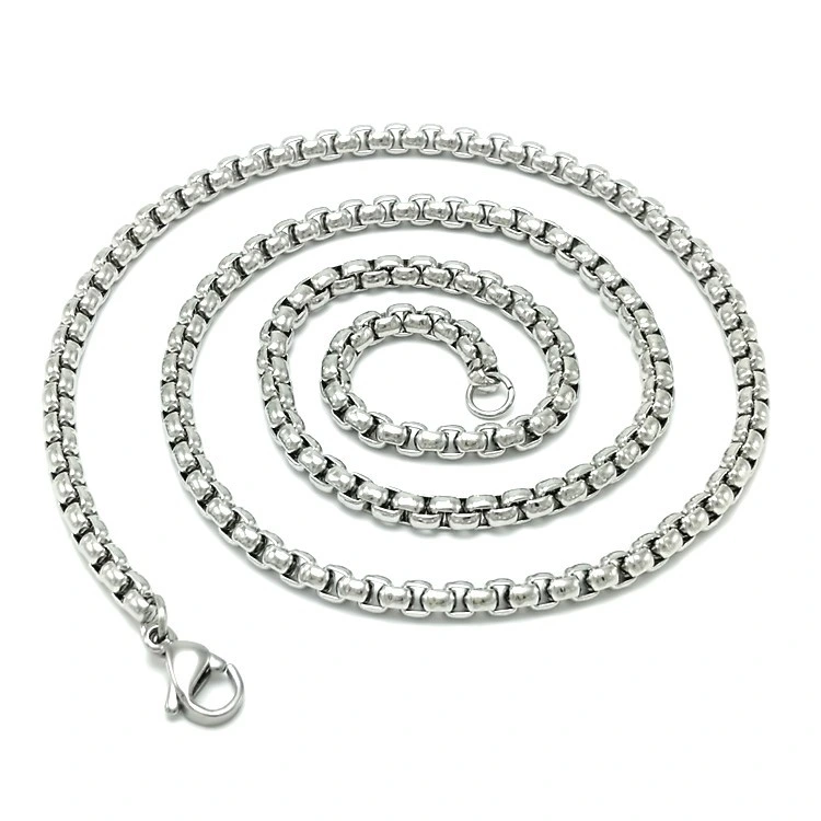 Stainless Steel Square Rolo Chain for Jewelry