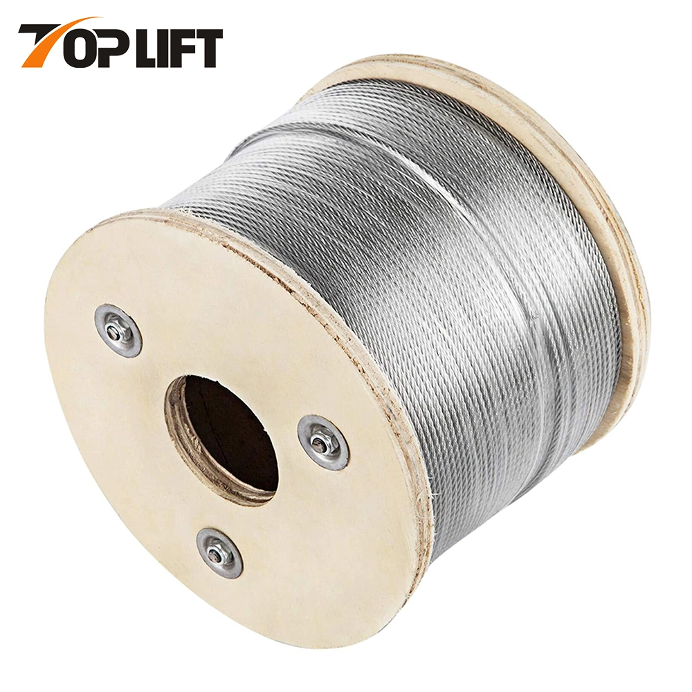 6*41sw+FC cable de acero galvanizado trenzado cable de acero galvanizado cable de acero galvanizado