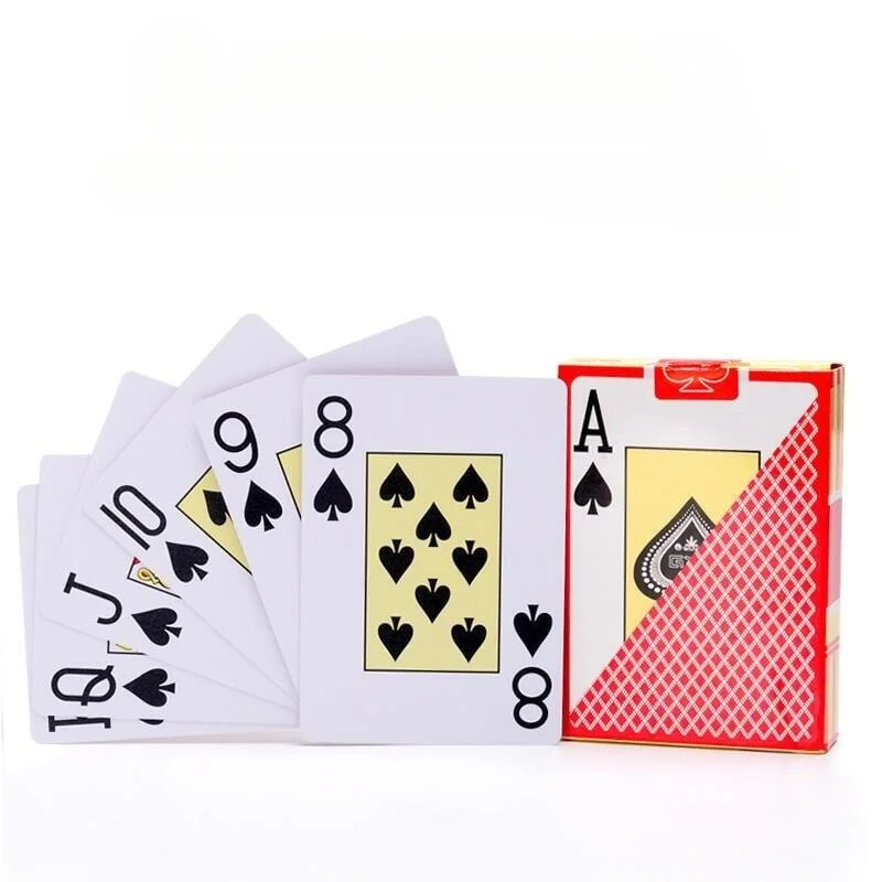 PVC Double-Sided Fabric Texture Sheet for Making Playing Card