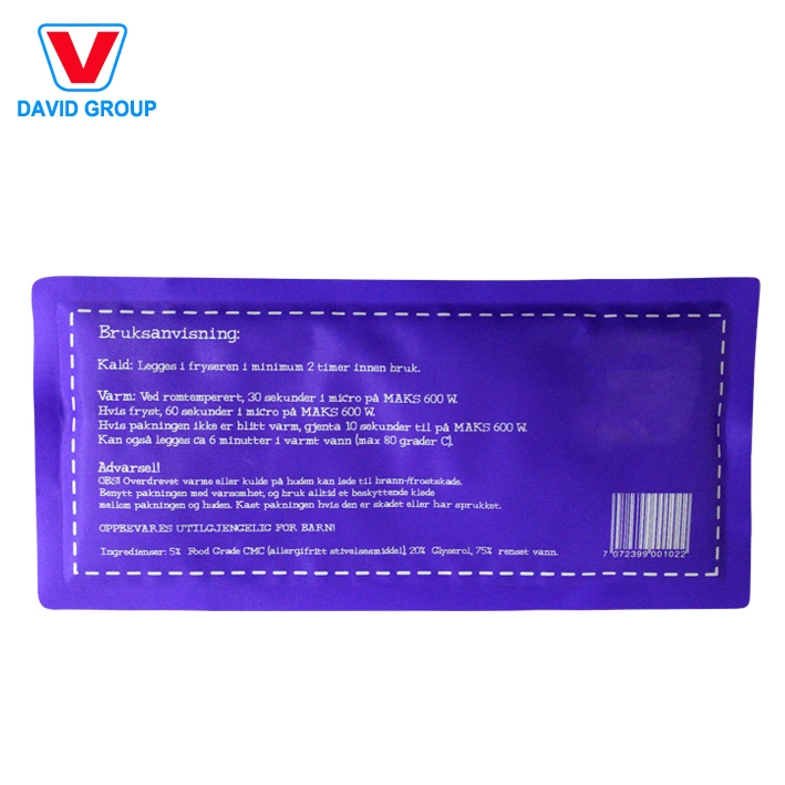 Wiederverwendbares Nylon Hot Cold Pack Gel Cool Pack