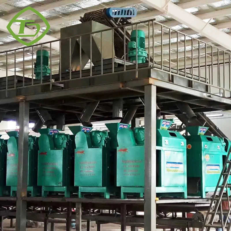 Esterco de galinha composto fertilizante composto o processo de fabricação da linha de produção da Máquina