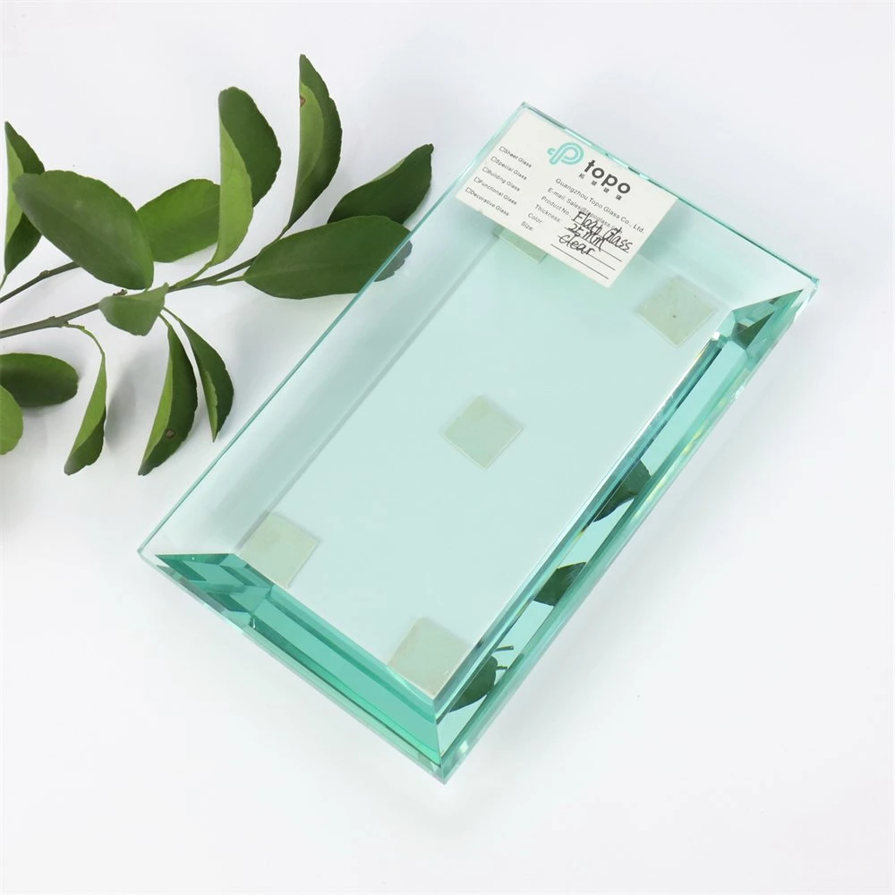 Verre flotté en feuille transparent Guangzhou 15 mm 19 mm 22 mm 25 mm pour Construction (W-TP)