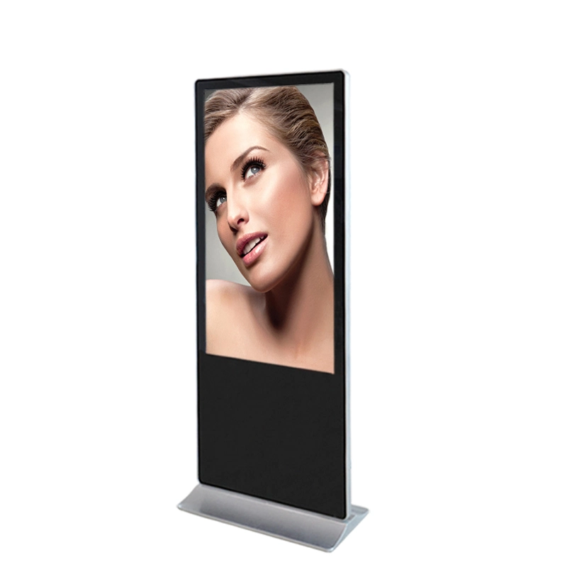 WiFi/LAN/3G/4G Optional Vertical Yczx Indoor Advertising Media Player Outdoor Signage