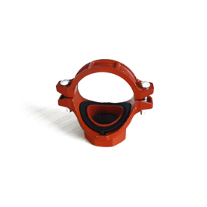 Factory Price Ductile Iron Grooved Pipe Fitting Flexible and Rigid Couplings for Fire Fighting Epoxy Coat