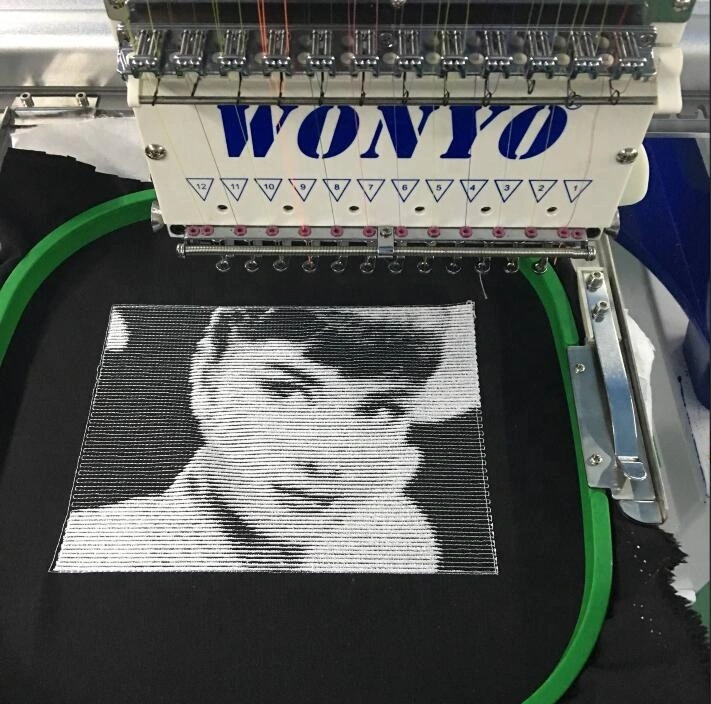 High Speed Embroidery Machine Brother 9 Needle and Accessories Industrial