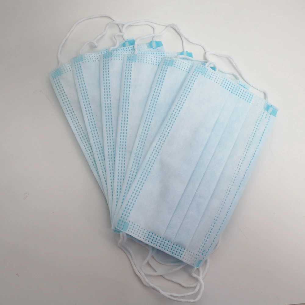 Anti-Dust Disposable 3 Layer Non Woben Face Mask Protection