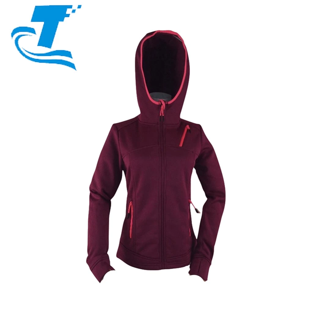 Softshell Jacket Women, 92% Polyester 8% Spandex Softshell Jacket, Breathable Softshell Jacket