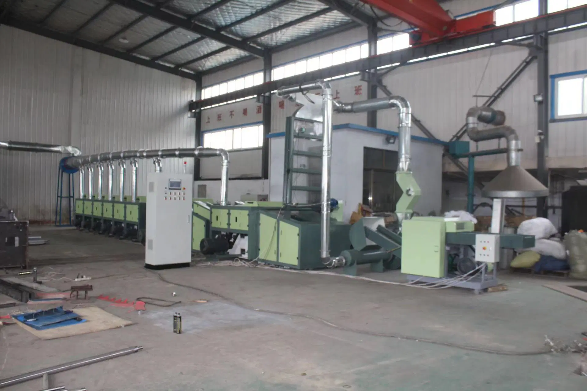 Waste Recycle Old Textile Garment Cloth Fabric Yarn Cotton Fiber Waste Chemical Fiber Recycling Machine