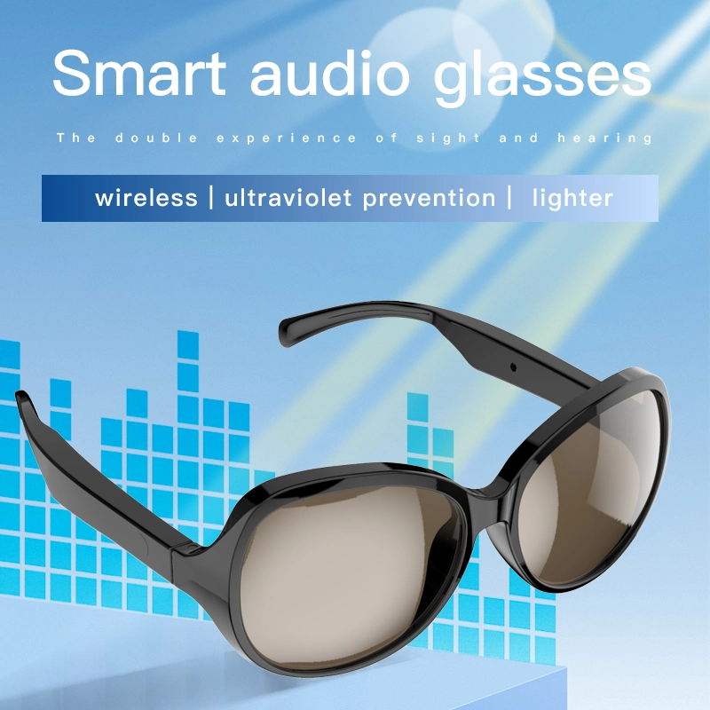 Wholesale/Supplier Audio Headphone Bluetooth Wireless Call Music Sunglasses Smart Glasses