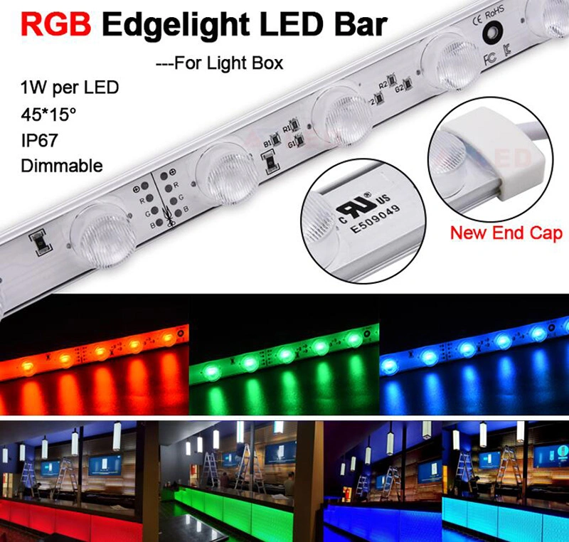 Luz de palco LED RGB com controlo remoto para festa Disco Bar