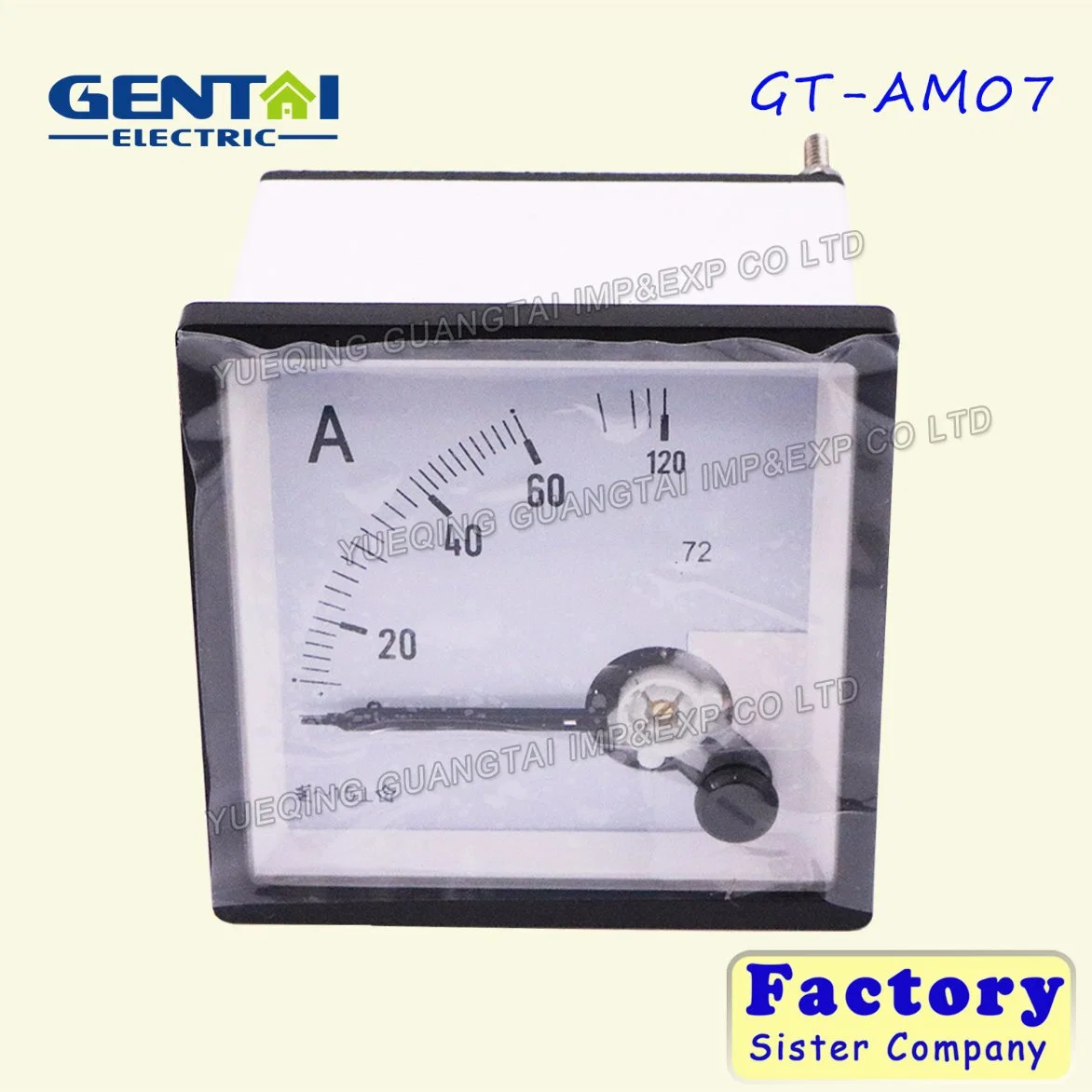 Hohe Qualität/hohe Kostenleistung AC DC Analog Panel Meter Generator Amperemeter