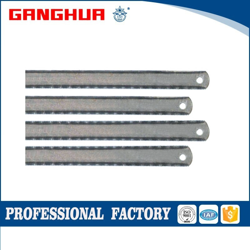 Flexible Carbon Steel Double Edge Hacksaw Blade for Cutting Metal and Wood