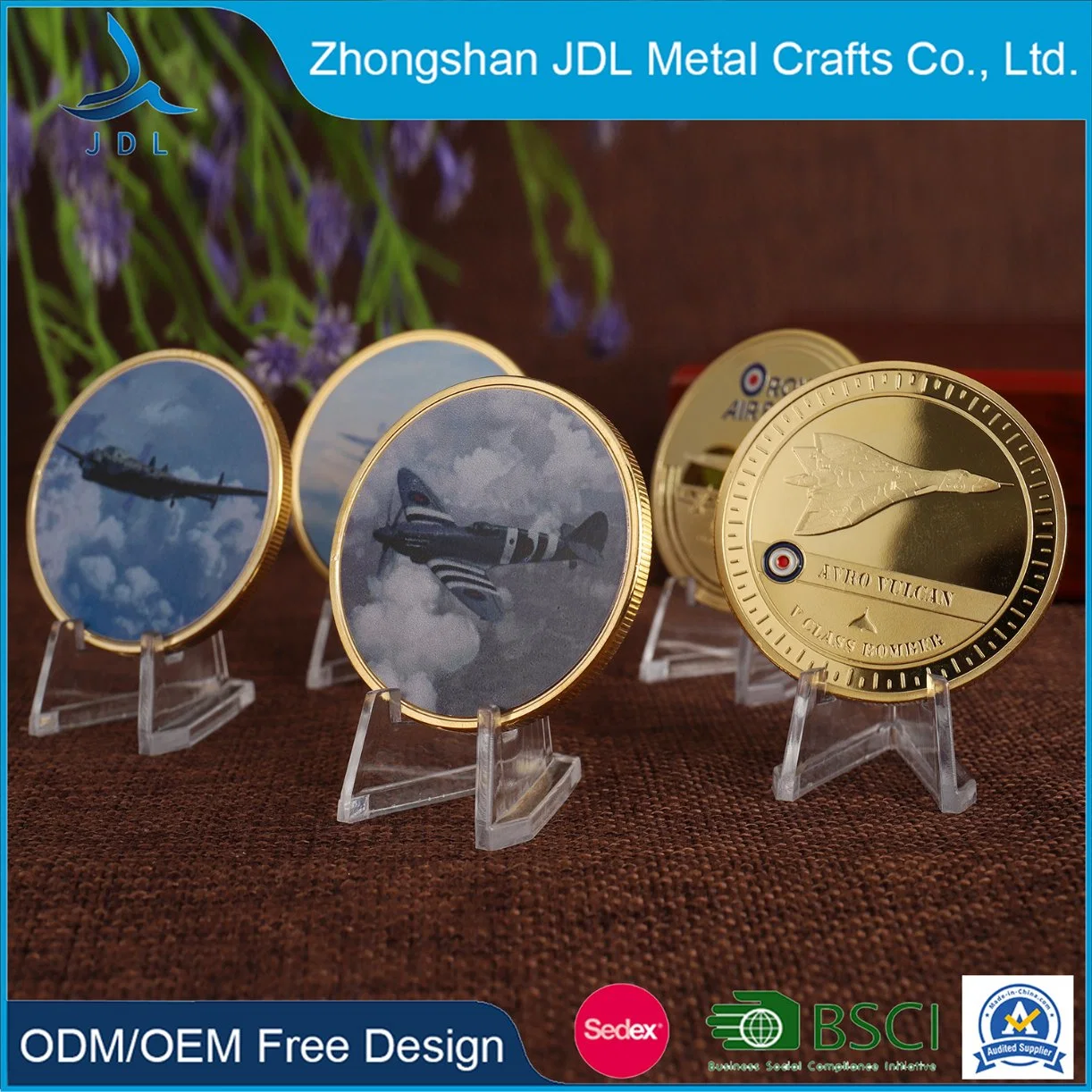 Wholesale/Supplier Factory Custom 3D Antique Gold Metal Logo Craft Medal Replica Token Old Alloy Badge Souvenir Gift Police Military Enamel Commemorative Challenge Coins