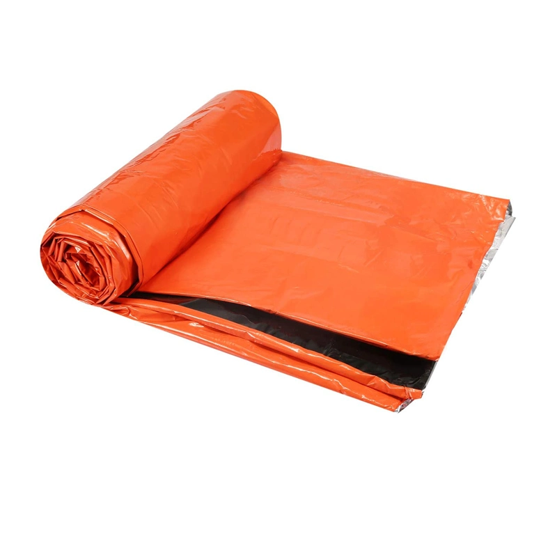 Tissu PE Portable sac de couchage Sac de couchage de sauvetage