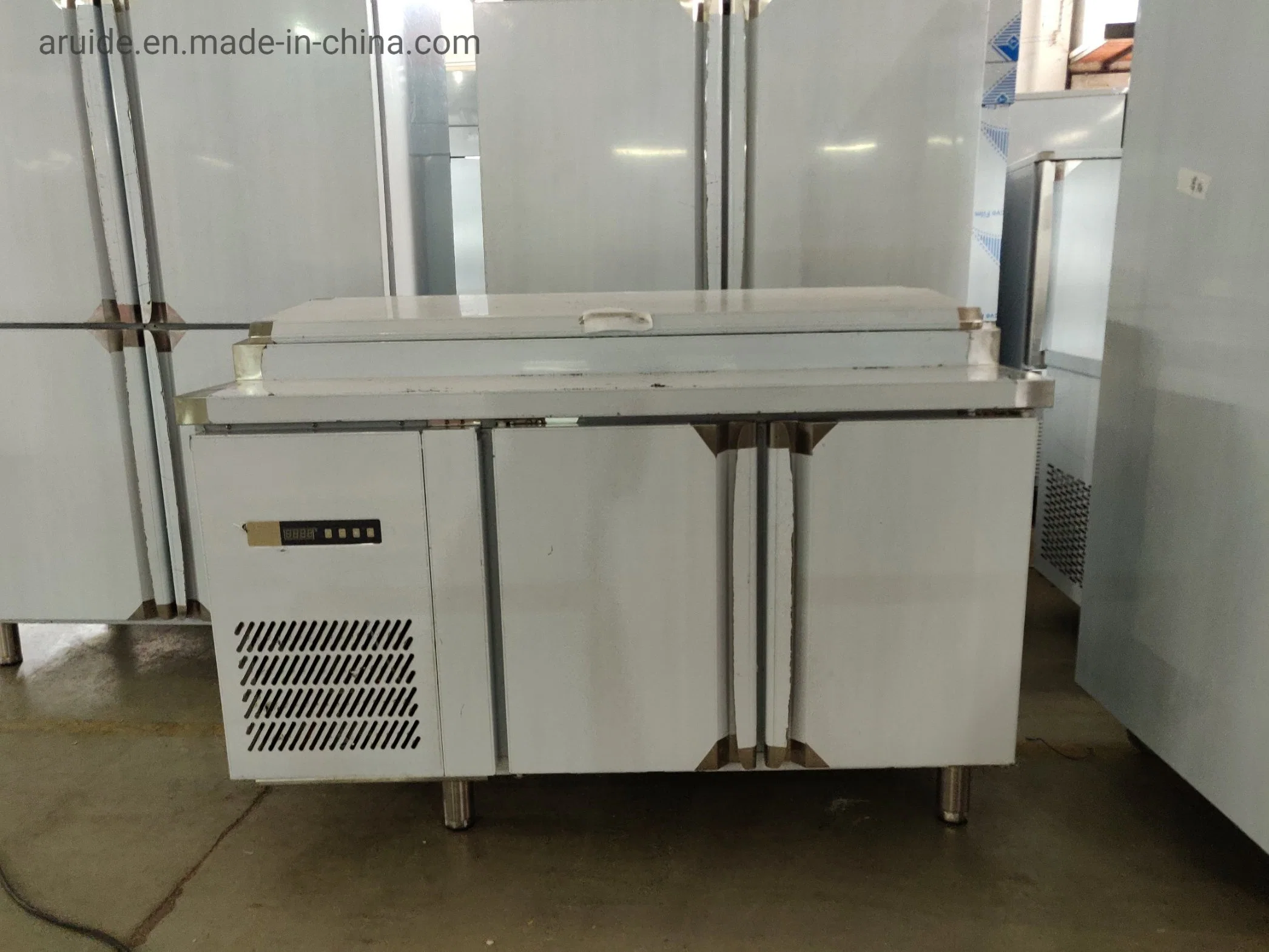 Contador bajo nevera nevera congelador Workbench Chiller