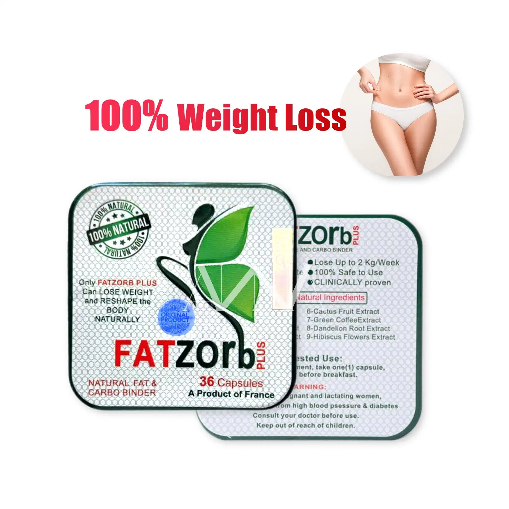 Таблетки для похудения Фатзорб таблетки для похудения таблетки для женщин капсулы для похудения для взрослых Продукт