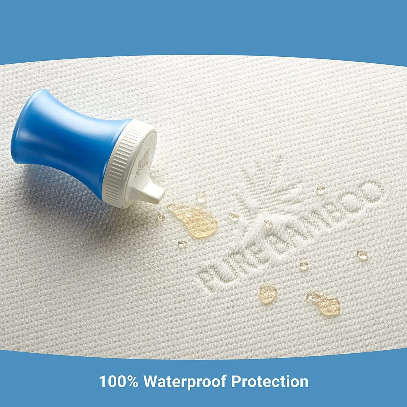 Waterproof Pad Cover Breathable Ultra Soft Cotton Toddler Crib Mattress Pad