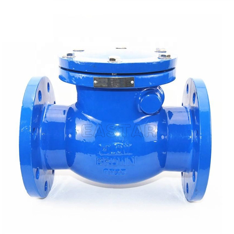 Ductile Iron Ggg50 Flanged End Double Disc Swing Type Check Valve