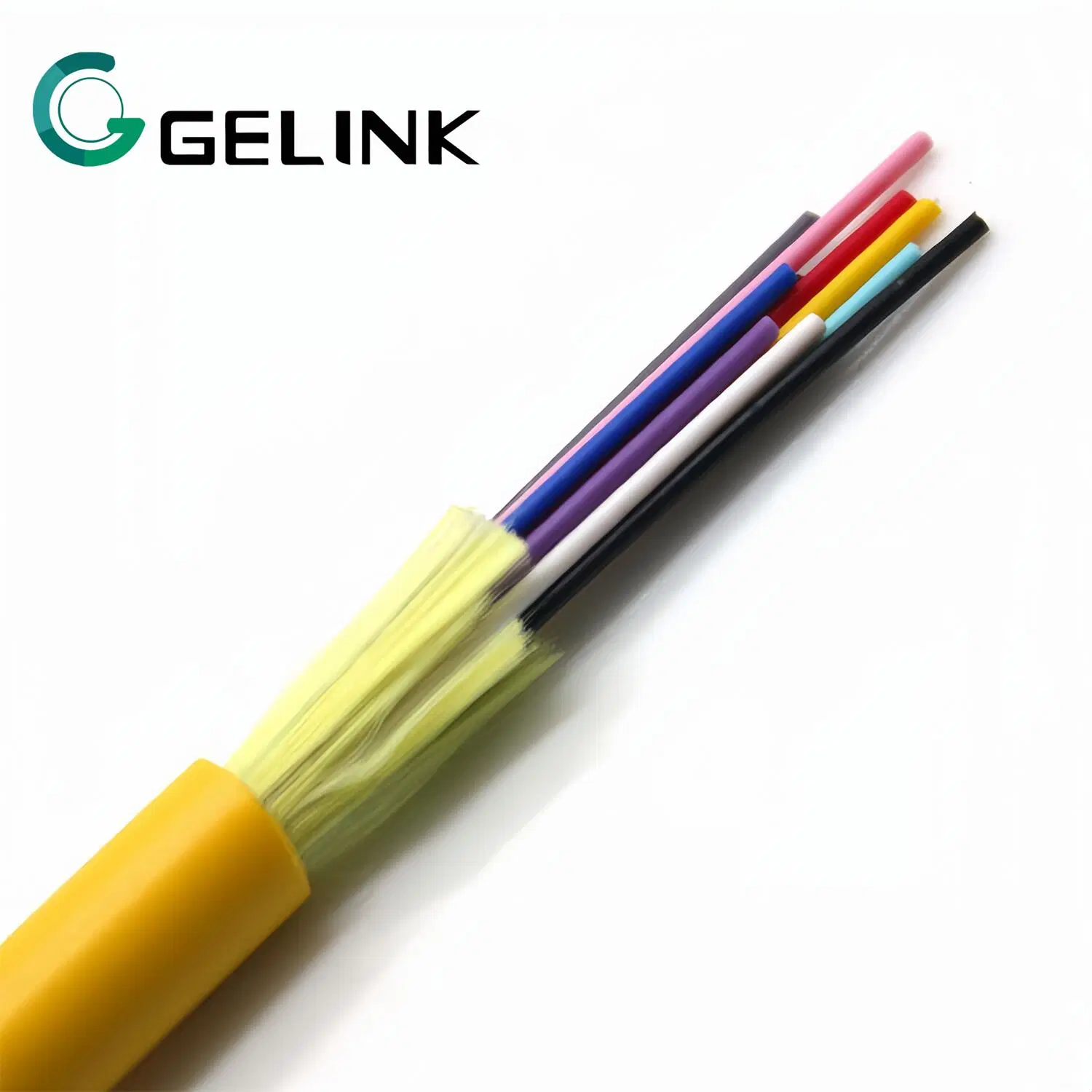 GJFJV/F 4~48cores Indoor Loose Tube Fiber Optic Distribution Cable