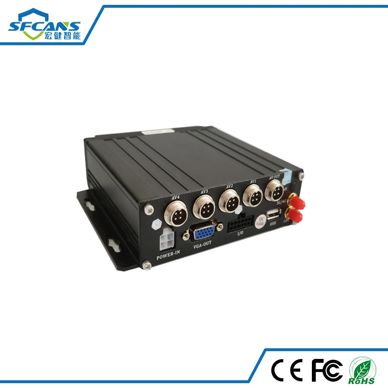 School Bus System Mdvr 4CH 1080P Ahd Car Vehicle Mobile DVR