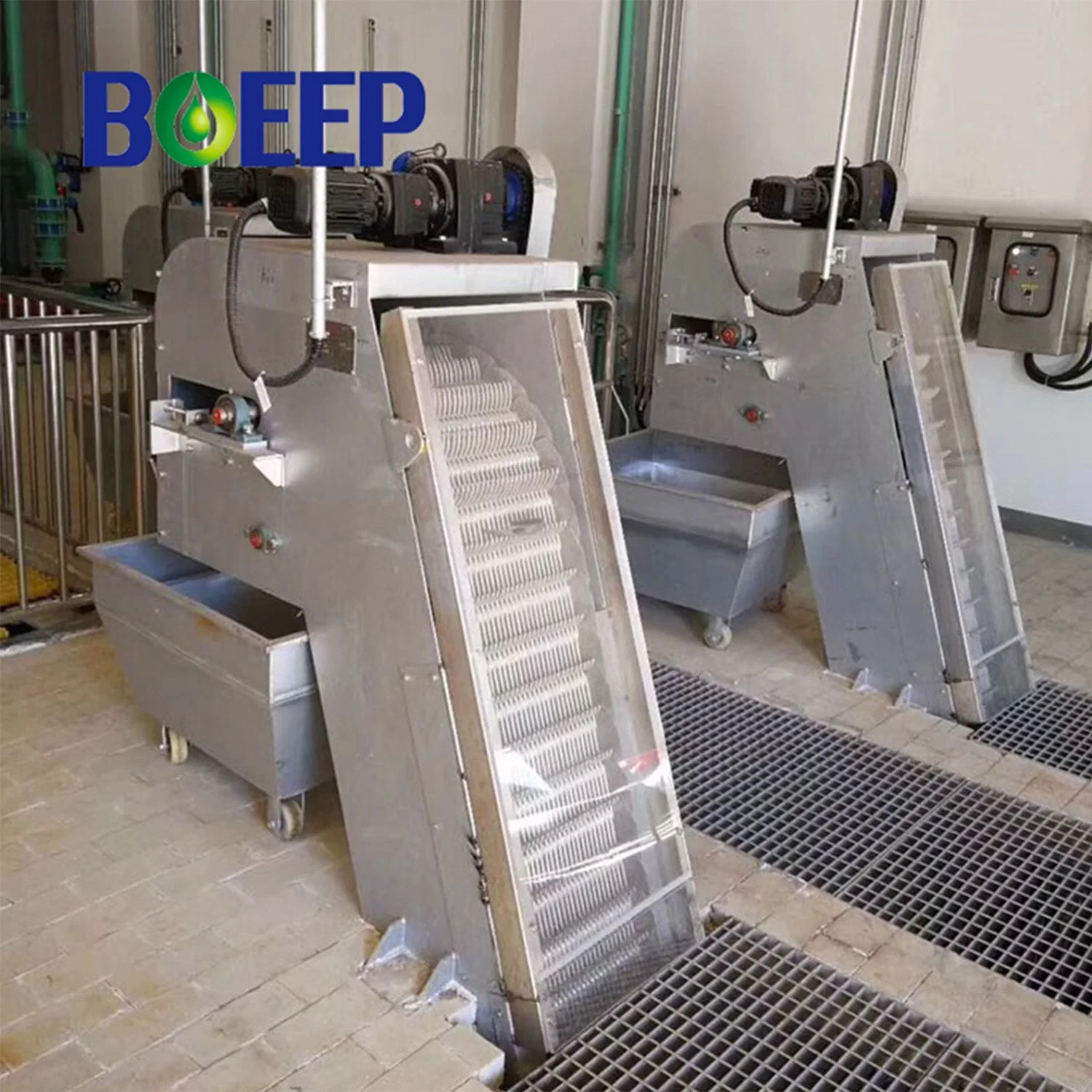 Auto Bar Screen Used in Wastewater Treatment Process Steps