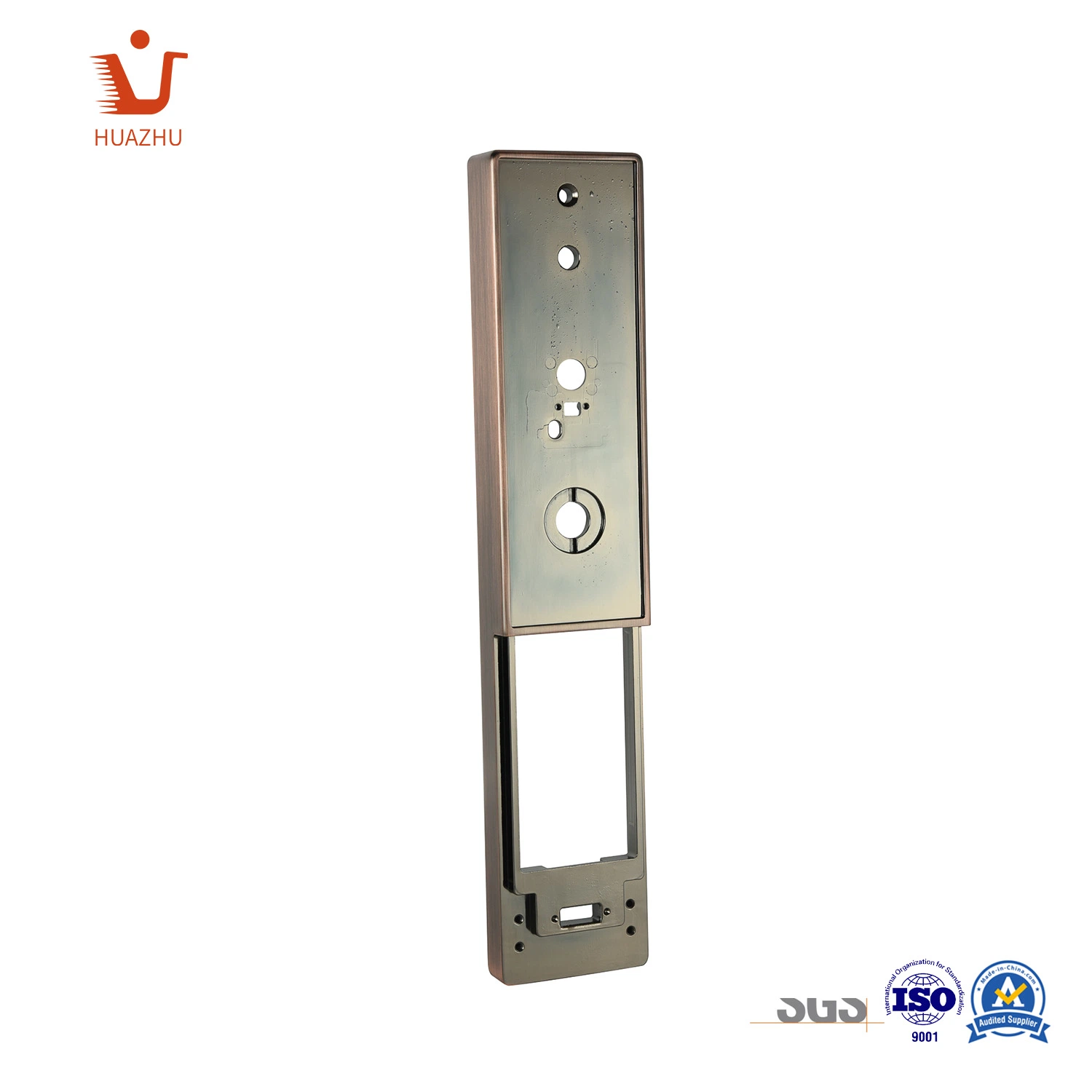 Polished Chrome / Brass Finish / Orb Door Lock Cover / Smart Lock Case