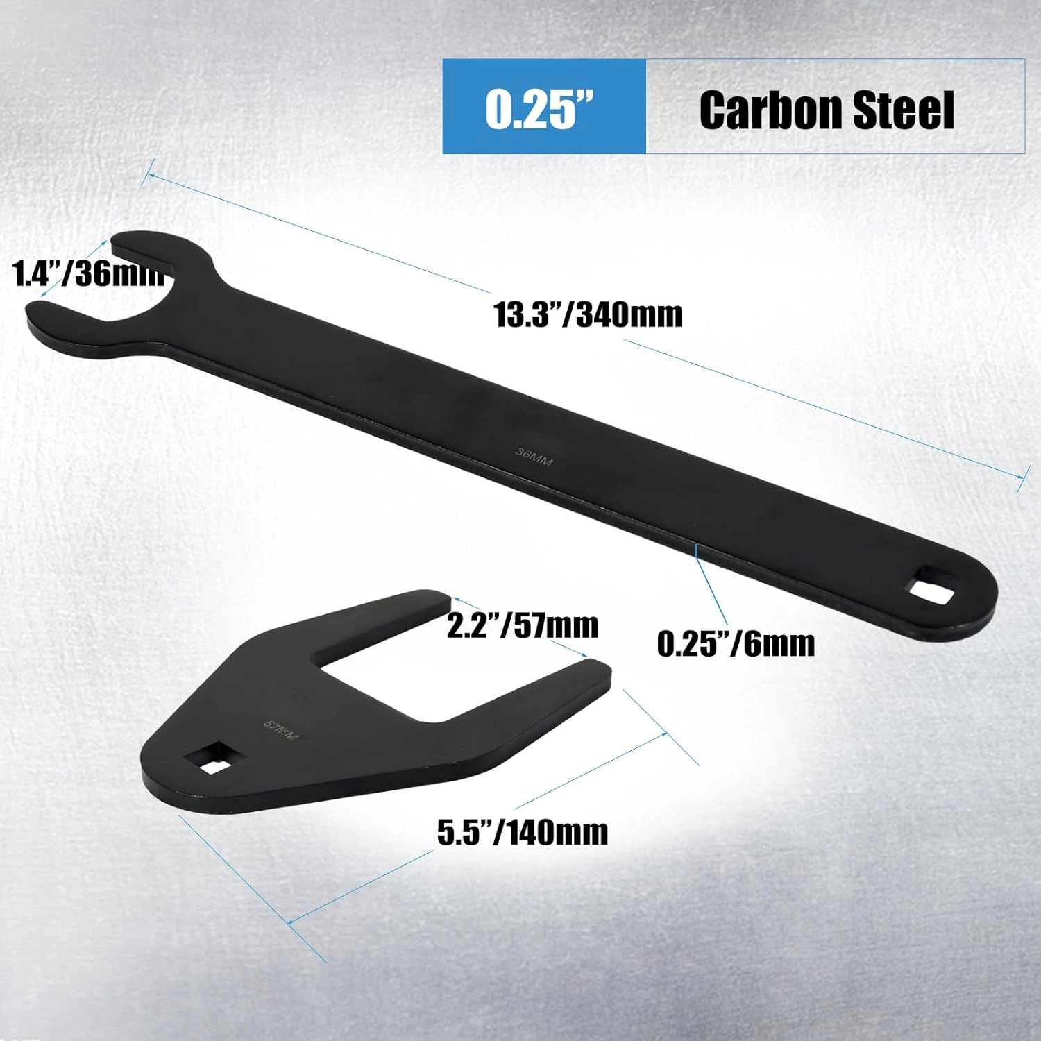 2PCS Fan Clutch Wrench Set for Use with Ford Vehicles