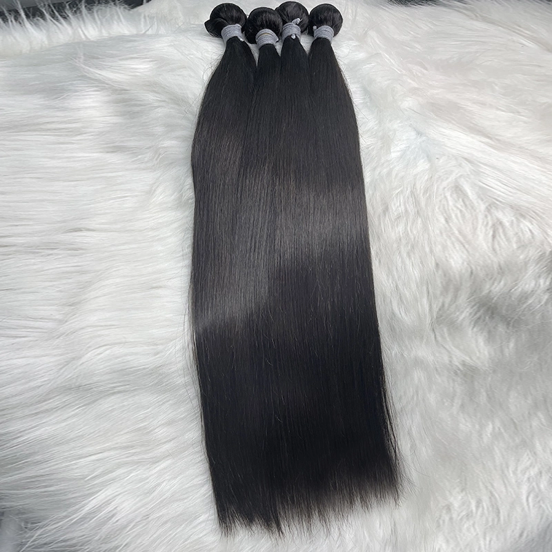 22 Inches Raw Unprocessed Wholesale/Supplier Cheap Brazilian Hair Weave Bundles 100% Natural Human Hair Extension