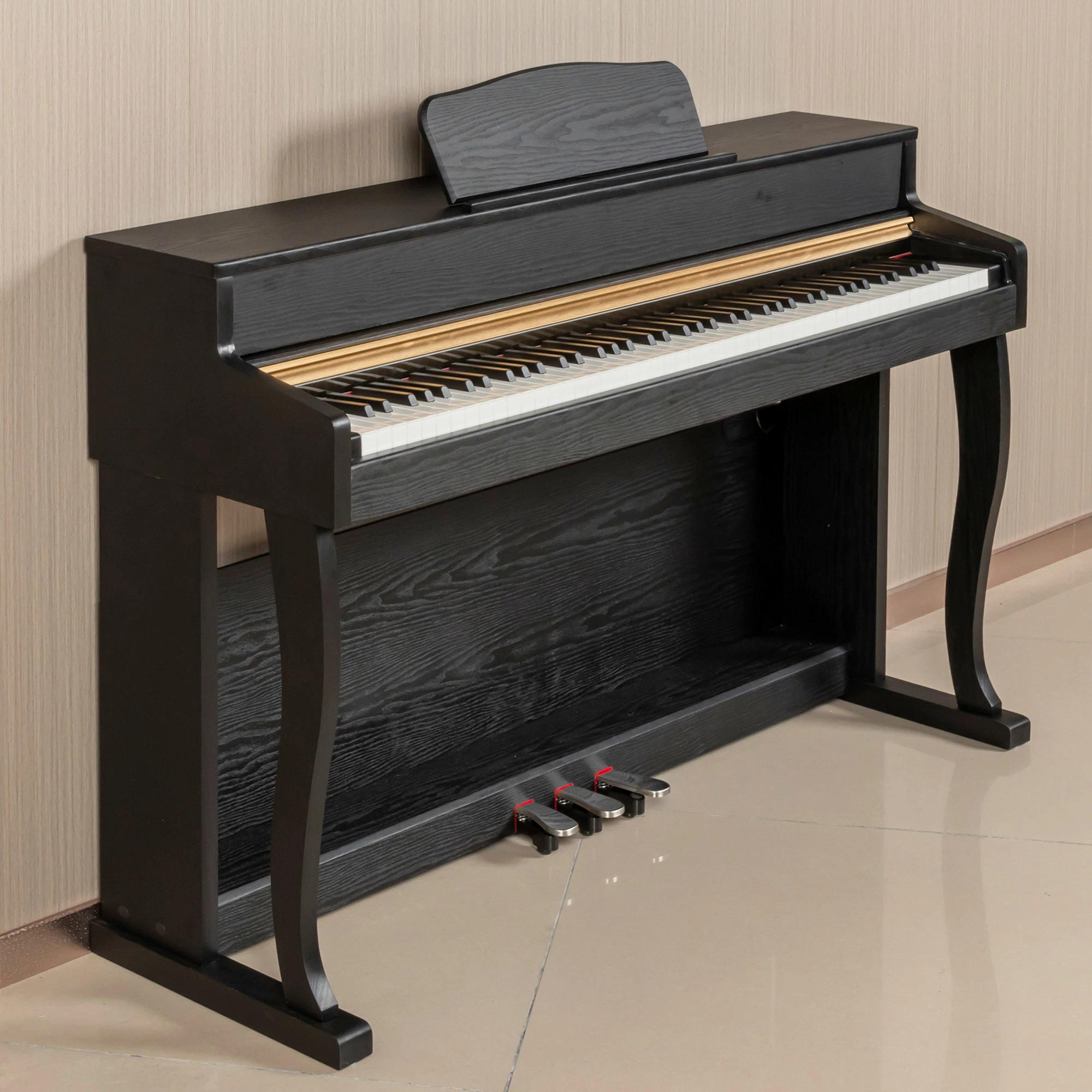 لوحة مفاتيح احترافية بيانو كهربائي 88 لوحة مفاتيح بيانو احترافية أساسية 88 مفتاحا، ديود رقمي