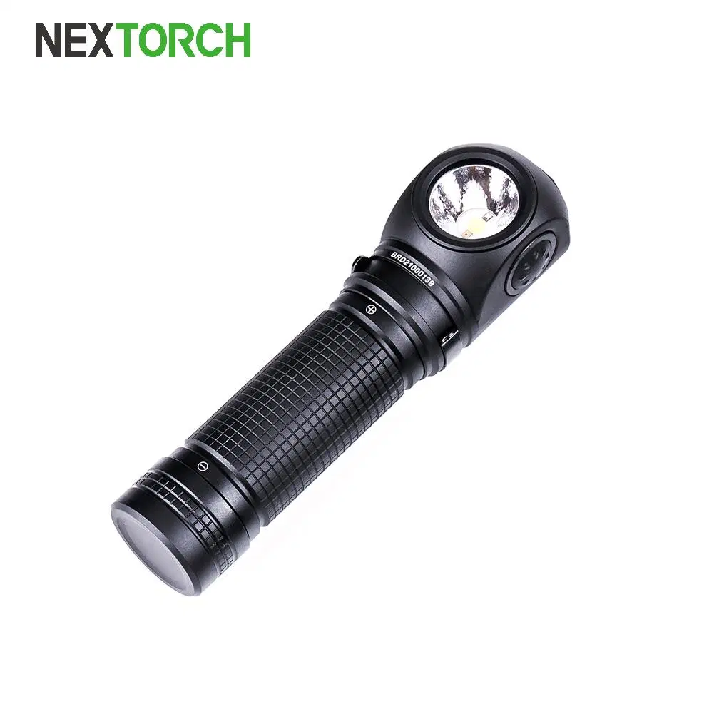 Multi-Light 1400 Lumen rechtwinklige Design Nextorch Tactical Police P10