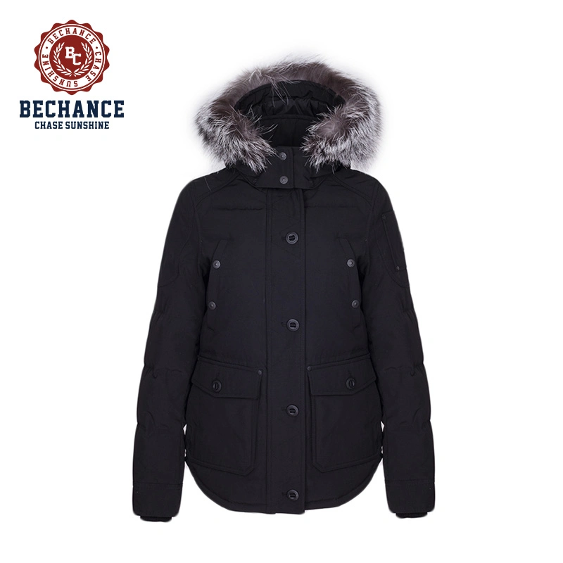 Women's Fashion Outdoor Wear with Hood Padded Jacket