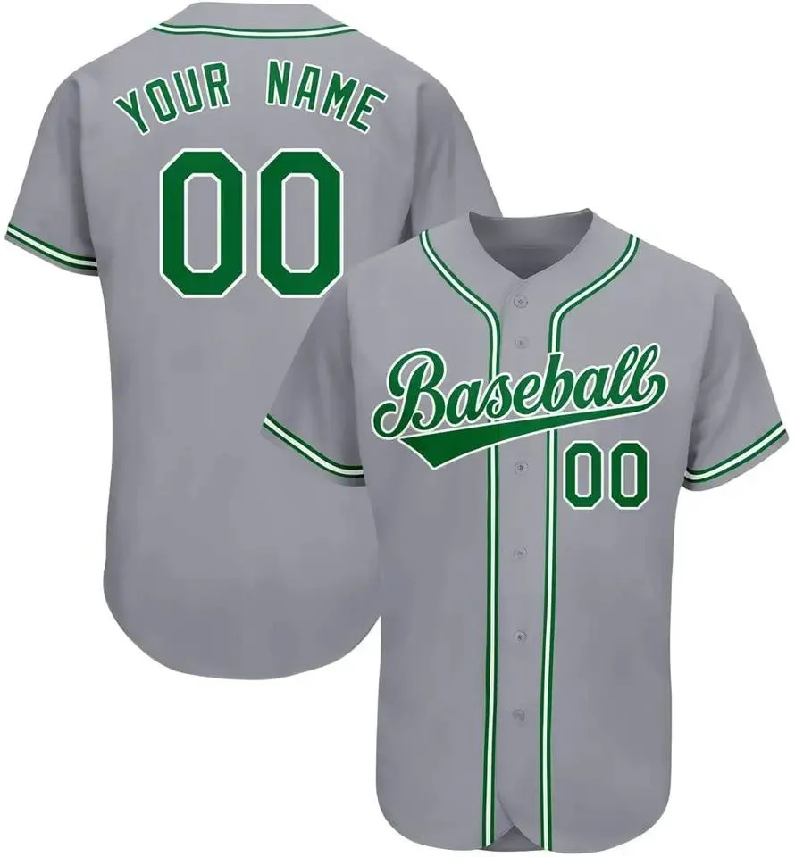 High quality/High cost performance  Custom Stitched Logo Plus Size Men&prime; S Athletic Sports Baseball Jersey for Youth