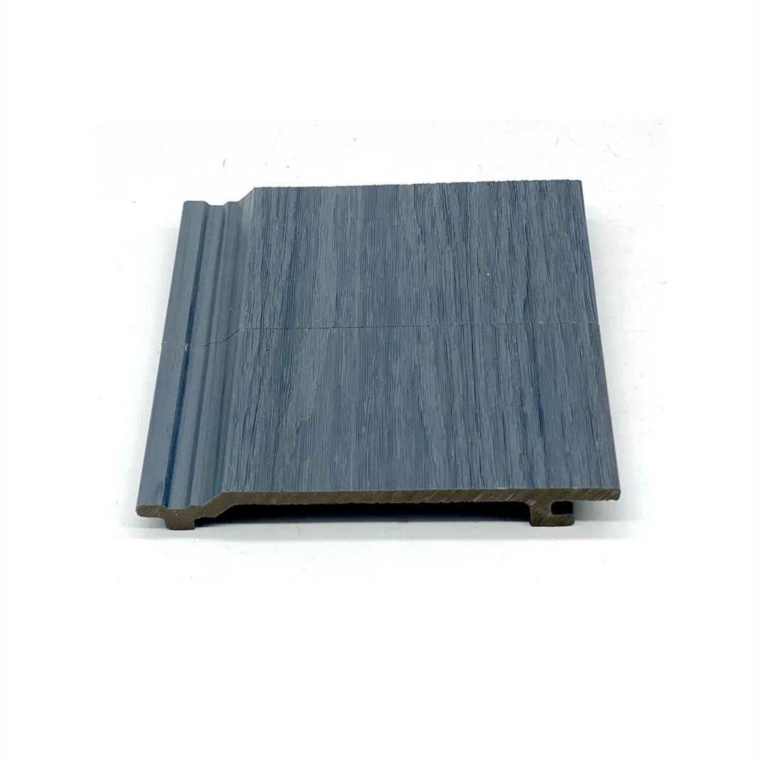 Exterior Construction Flat Board Waterproof WPC Cladding Panel for Wall Wood Plastic Material