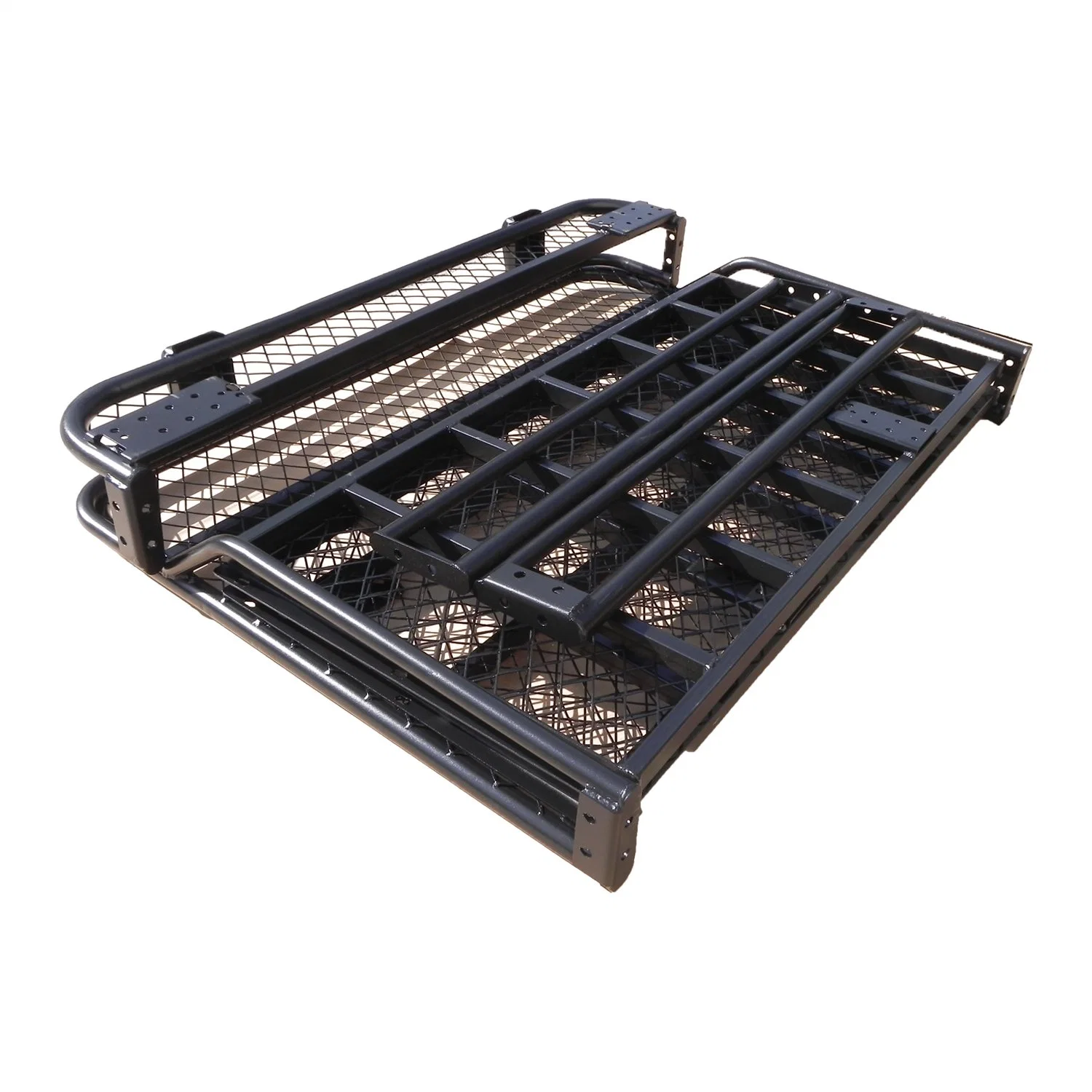 Hot Sale Truck Aluminum Platform off Road 4X4 SUV Car Accessories Universal Black Aluminum Alloy Steel Roof Rack