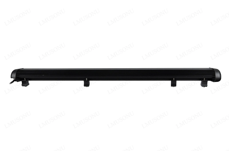 Lmusonu 240W Offroad Spot Flood Combo Beam Straight Single Row LED Lighting Bar 40 Inch