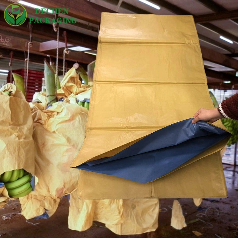 Banana Insulation Mango Growth Protection Bag Wax Coated Paper Bags to Cover Fruit