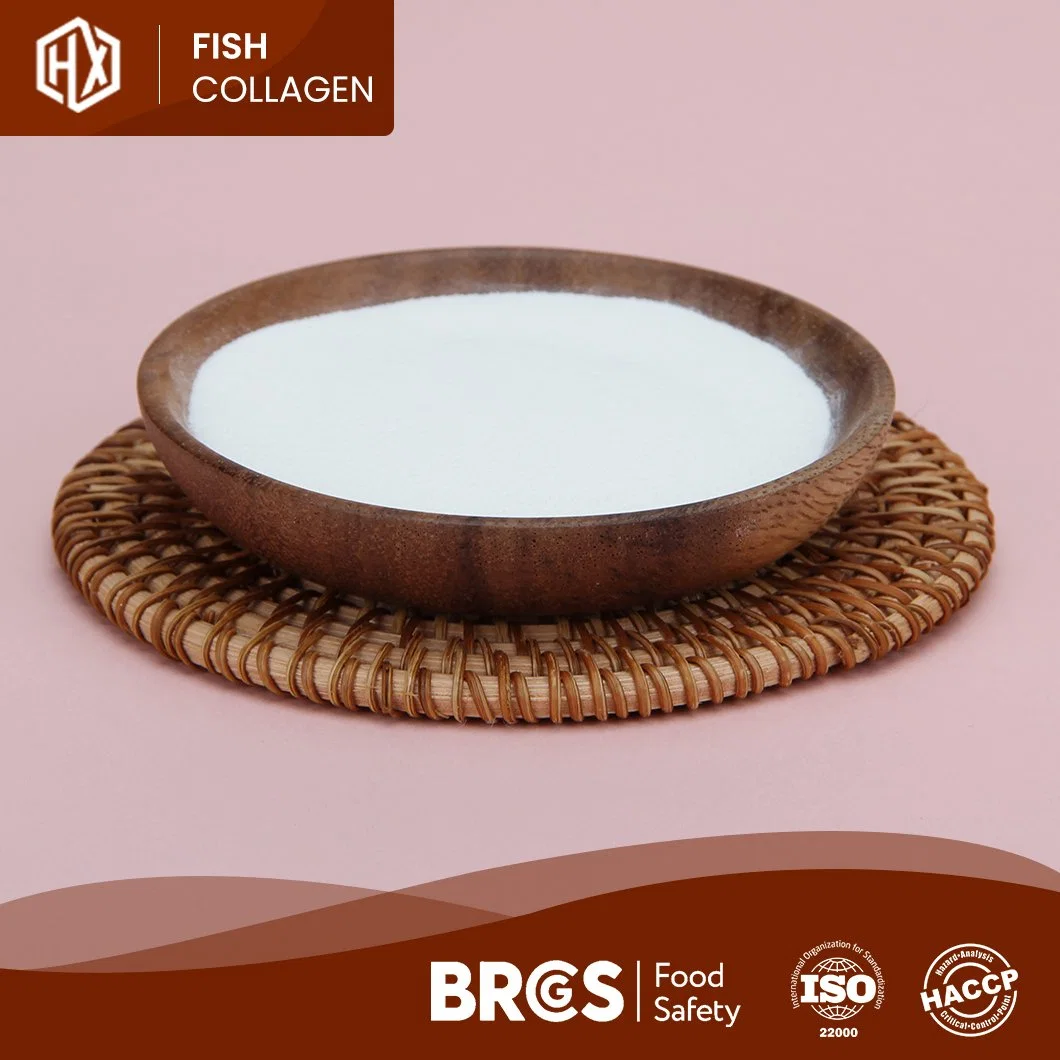 Haoxiang Anti-Aging Fish Collagen Cheap Price Skin Care Tilapia Scale Collagen Peptides Top Grade Cosmetic Grade Freely Provided Sample China Cosmetic Peptide