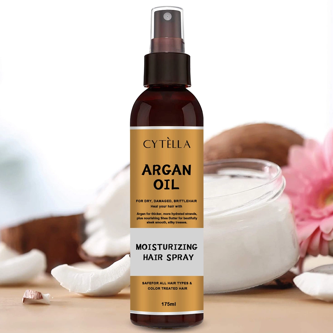 Safefor todos os tipos de cabelo e a cor pêlos tratados hidratação óleo de argan spray para cabelos