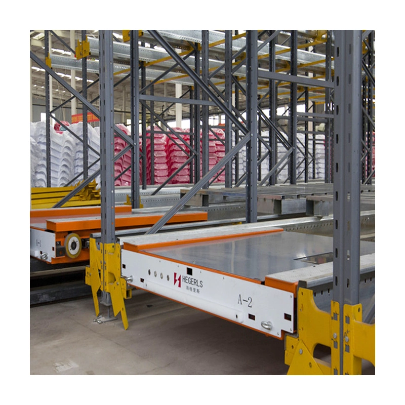 Automatic Storage System Radio Shuttle Rack System Electric Control Pallet Shuttle Racking Systems