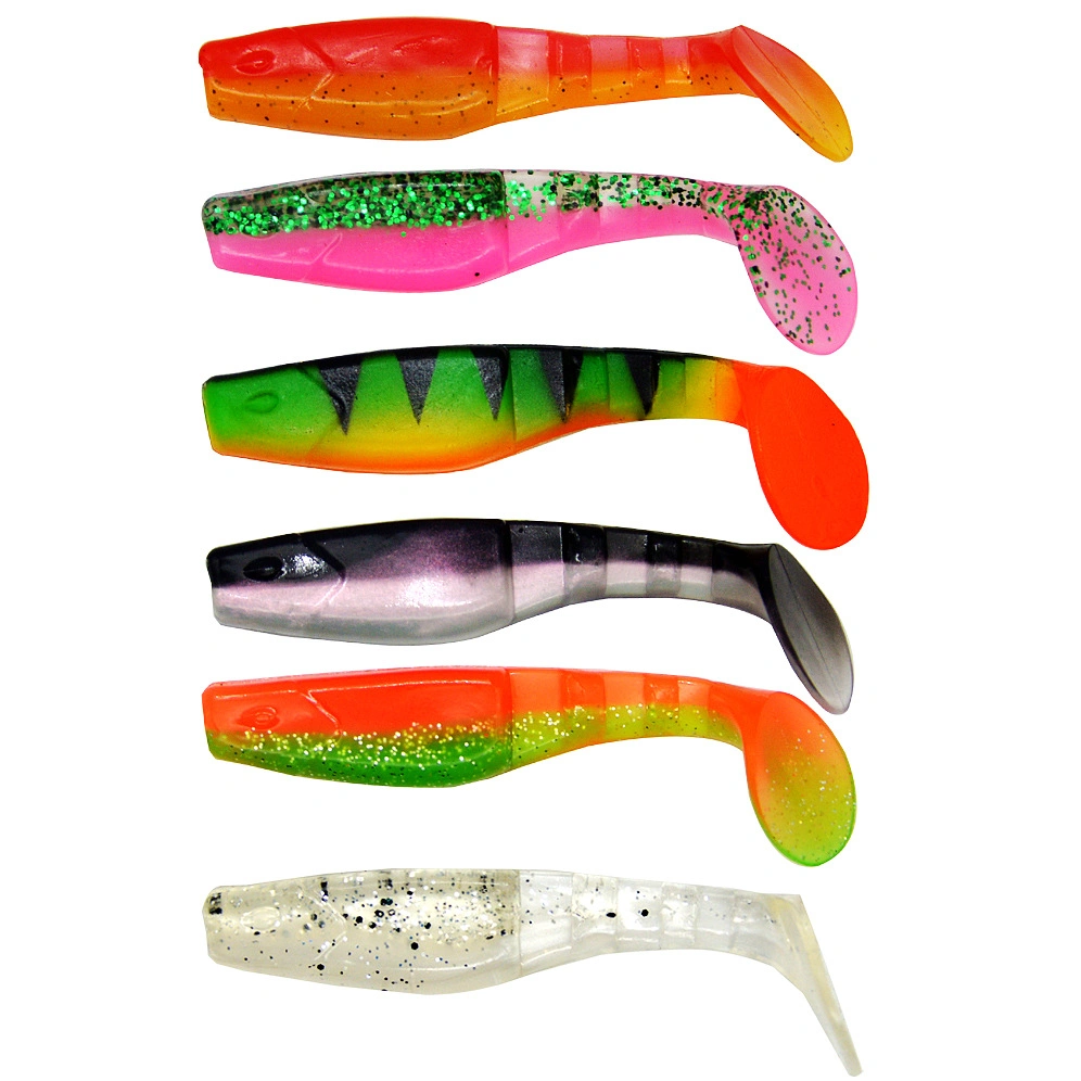 8.5cm 8g T Tip Soft Lure, Rubber Lure, Fishing Lure, Plastic Lure, Fresh Water Lure, Fishing Bait Fishing