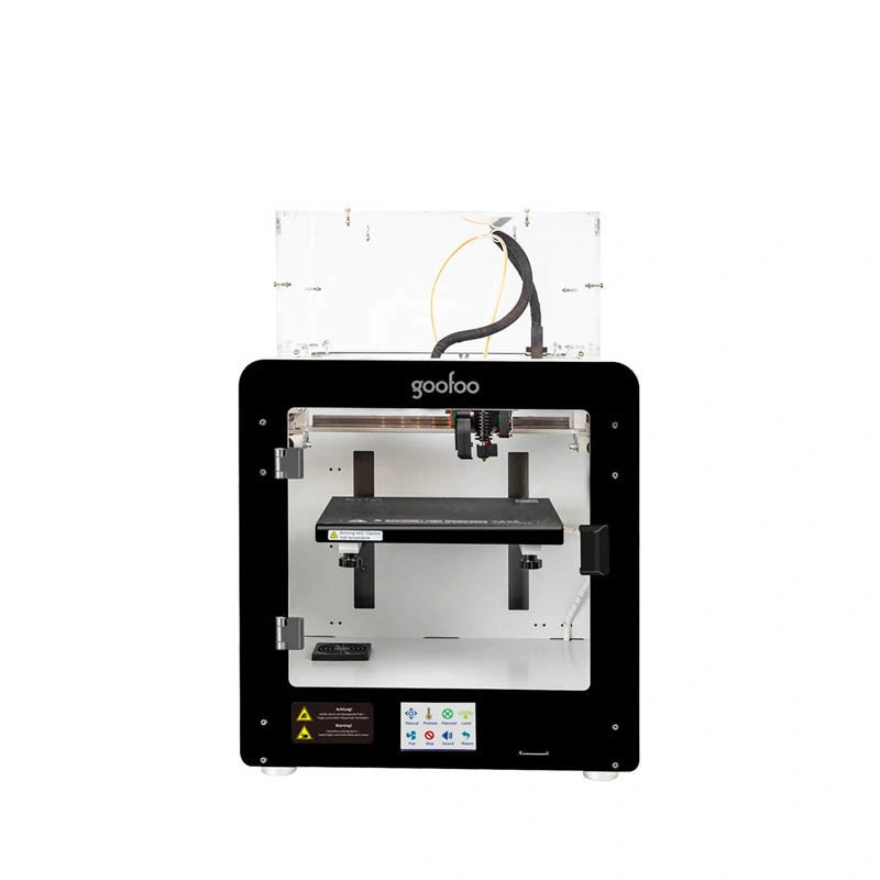 2023 Die Neuesten Produkte Goofoo Mini+ Multi Function Fdm Desktop Hochpräziser 3D-Drucker für Vollmetallgehäuse und Industrie Linearschiene