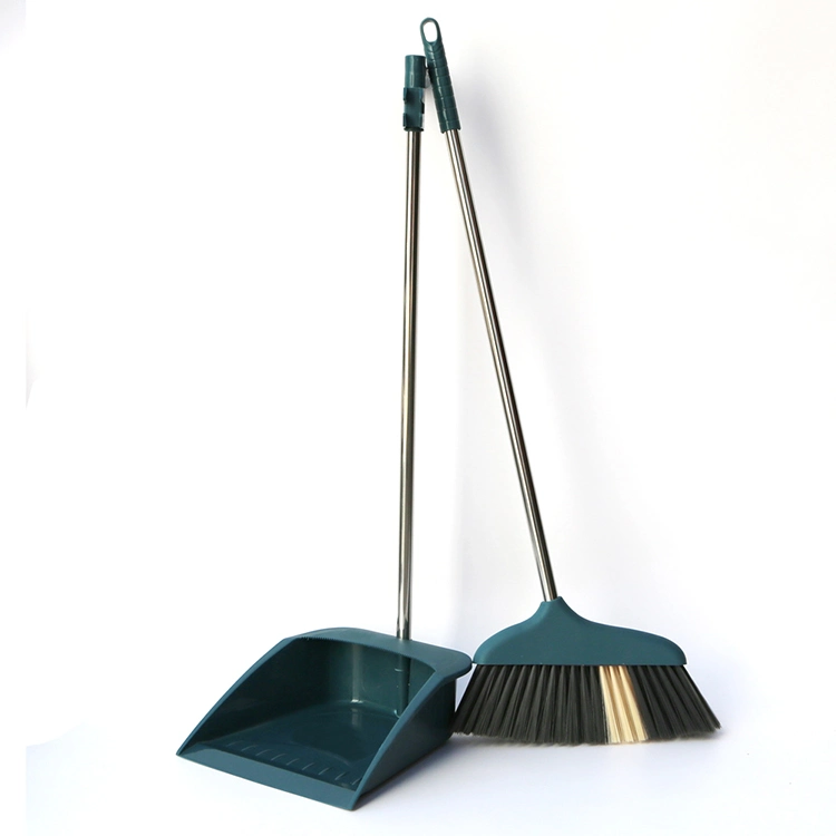 2021 Hot Sellingplastic Items Used in House Broom and Dustpan Set Broom Stick Co Count Broom Stick