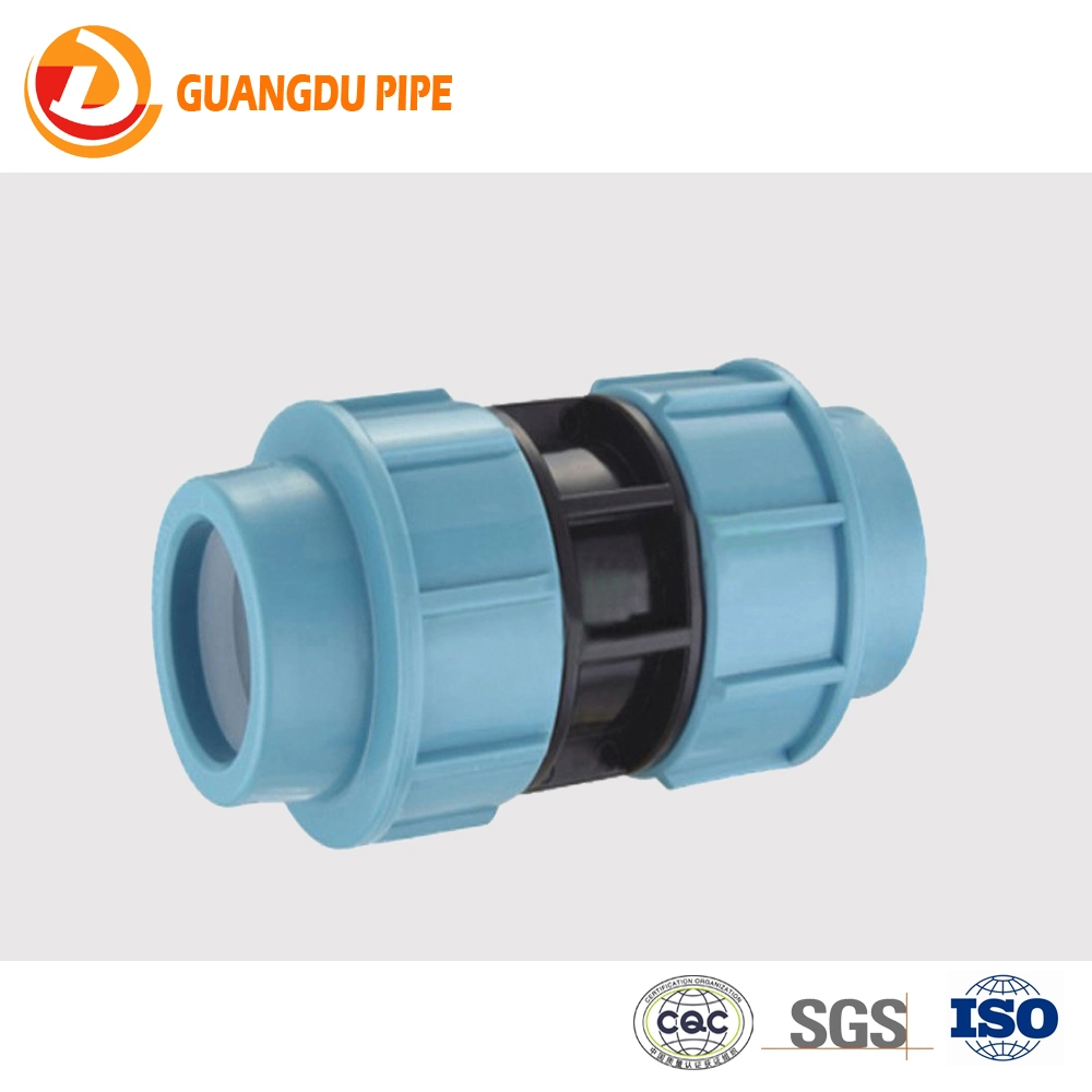 Plastic PP Compression Pipe Fittings Female Threaded Connection Fittings