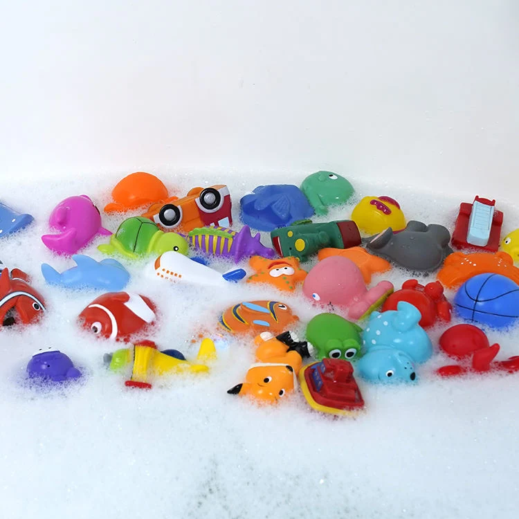 Child Rubber Bath CPC Toddler Baby Bathtub Squirter Shower Sea Animal Toy