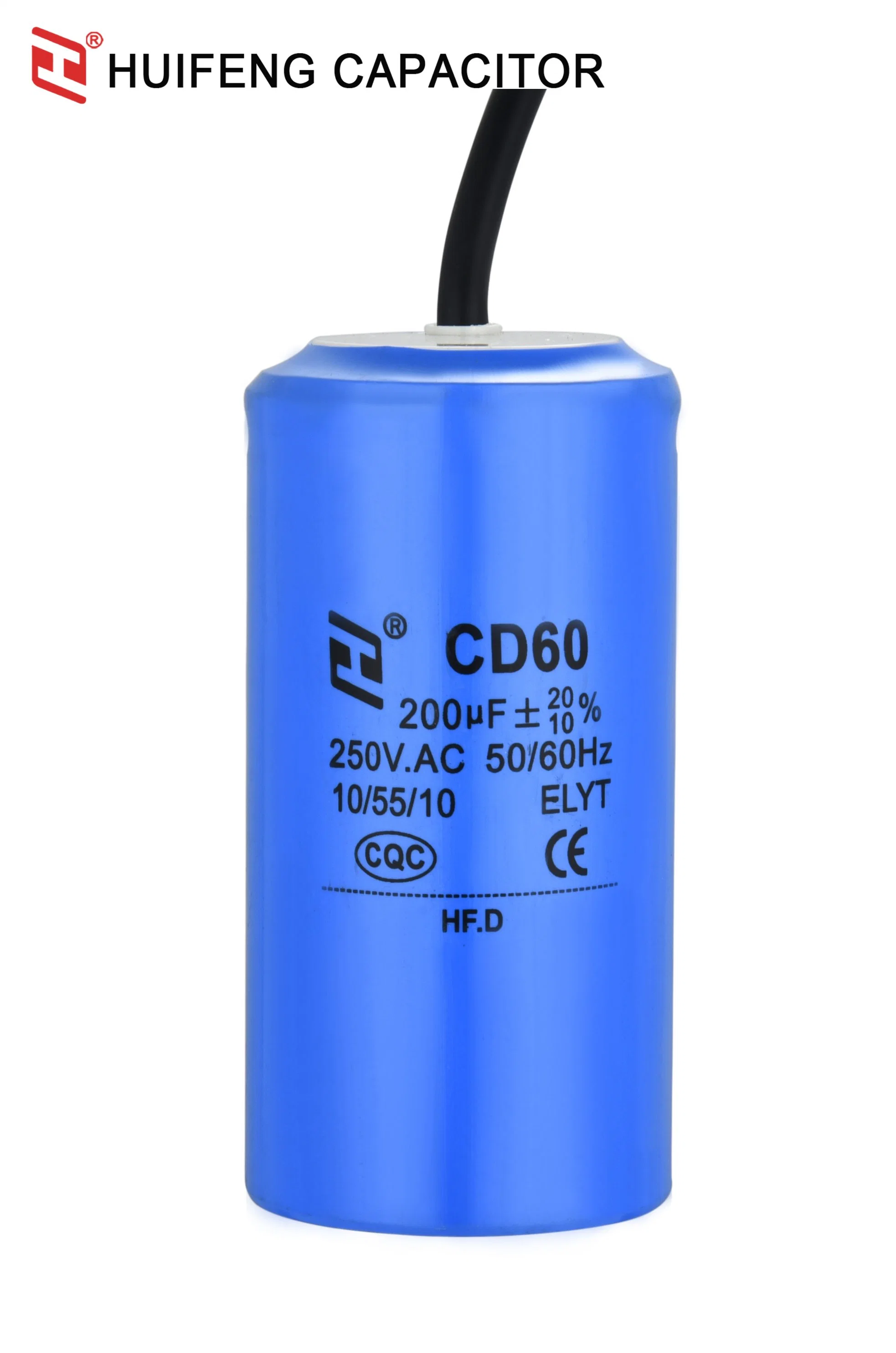 CD60 200UF 250V Aluminum Electrolysis Polypropylene Film Resistor Capacitor Single Lead out