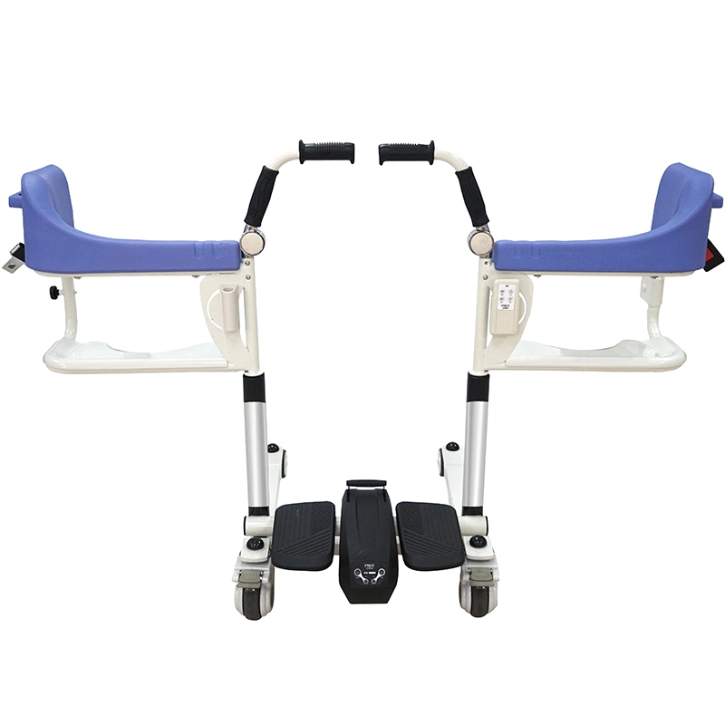 Medical Silent Caster Wheels Disability Products Patient Lifter Transfer & Bath Commode Wheelchair