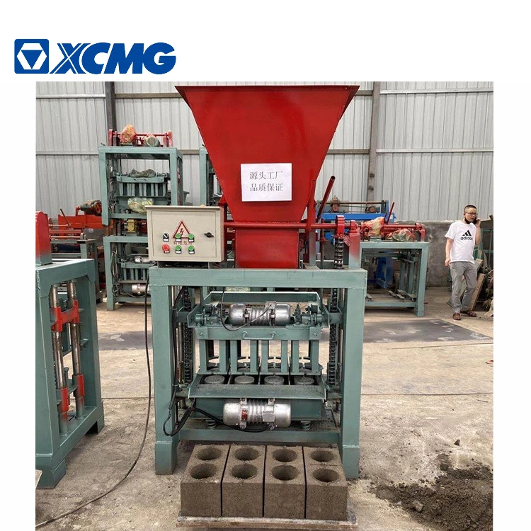 XCMG Official Paver Soild Cement Brick Making Machine Hydraulic Hollow Concrete Block Moulding Machine